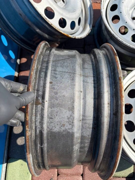 Штампованный диск Peugeot OE 7.0" x 16" 5x108, фото 3
