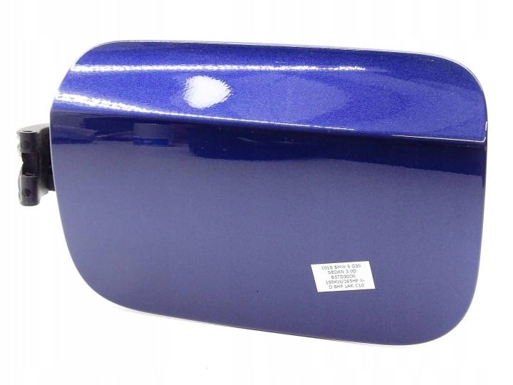 Лючок горловины бензобака BMW 5 G30 G31 Mediterranblau C10, фото 2