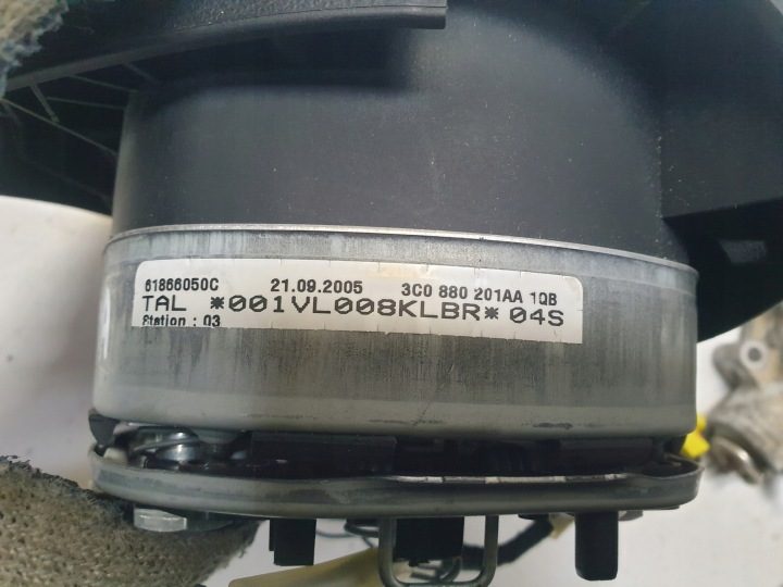 Подушка руля airbag Volkswagen OE 3C0880201AA, фото 5