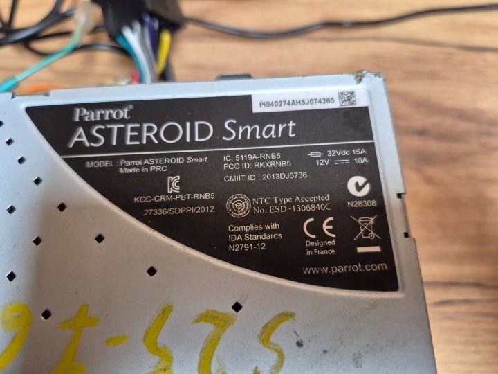 Магнитола навигация Parrot Asteroid Smart комплект оригинал Mitsubishi ASX I рестайлинг, фото 6