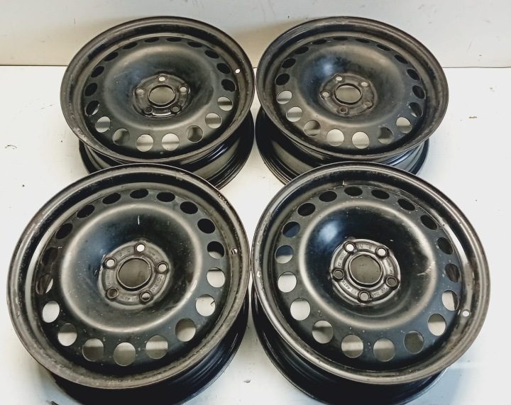 4× Штампованный диск Opel OE 13383367 6.5" x 16" 5x105 ET 39, фото 2