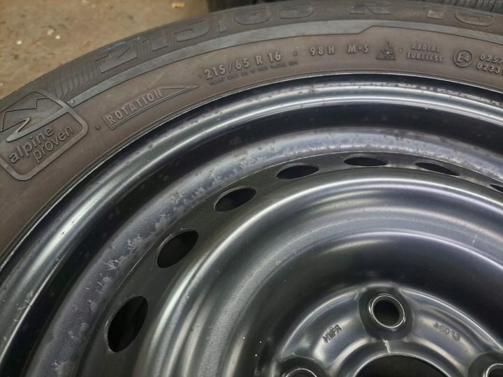 4× Штампованный диск NISSAN QASHQAI 6.5" x 16" 5x114.3 ET 40, фото 7