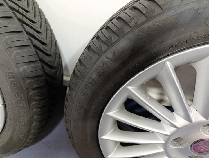 FIAT LINEA 06-12 ЛИТЫЕ ДИСКИ С ШИНАМИ 4x98 6Jx16 ET41 51811663, фото 5