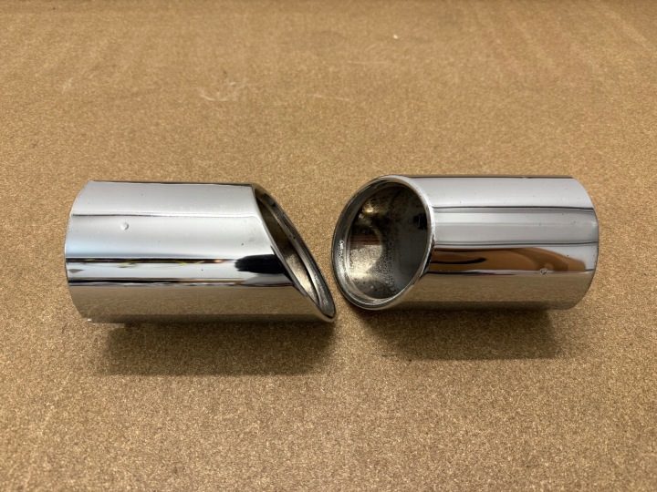 Audi A4 B9 A5 насадка глушителя накладка глушителя хром 8W0253825B, фото 3