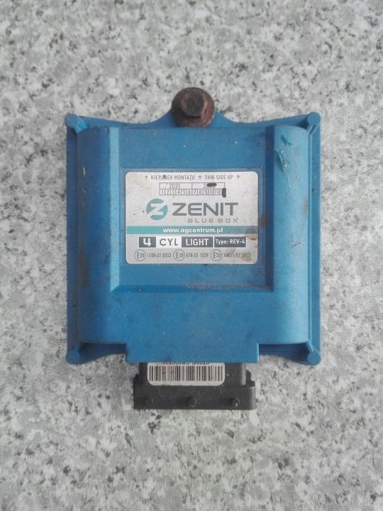 БЛОК УПРАВЛЕНИЯ ГБО ZENIT BLUE БОКС 4-CYL REV-4 67R-011029 Mercedes CLK-класс I, фото 1