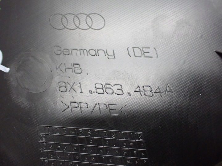 НАКЛАДКА ПОРОГА СТОЙКИ ПРАВАЯ ПЕРЕДНЯЯ 8X1863484A 8X1863484 AUDI A1 8X 13 г., фото 5