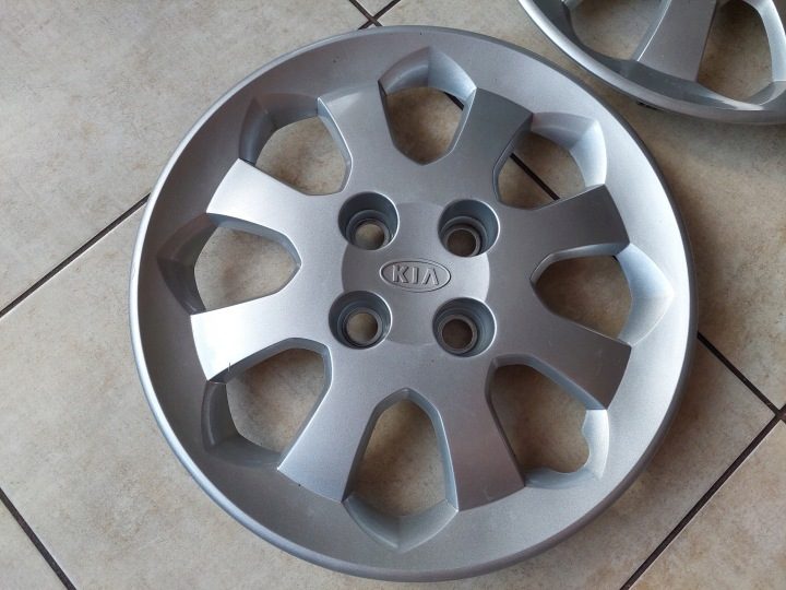 Колпак Kia OE Оригинальный 14" серебристый, фото 1