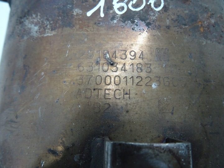 Chevrolet OE 25184394 фильтр sadzy / фильтр твердых частиц, выхлопная система, фото 4
