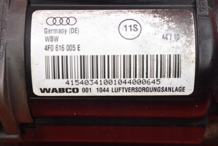 Насос компрессор пневмоподвески 4F0616005E Audi A6 C6 3.0 TDI 239 л.с. Quattro, фото 9