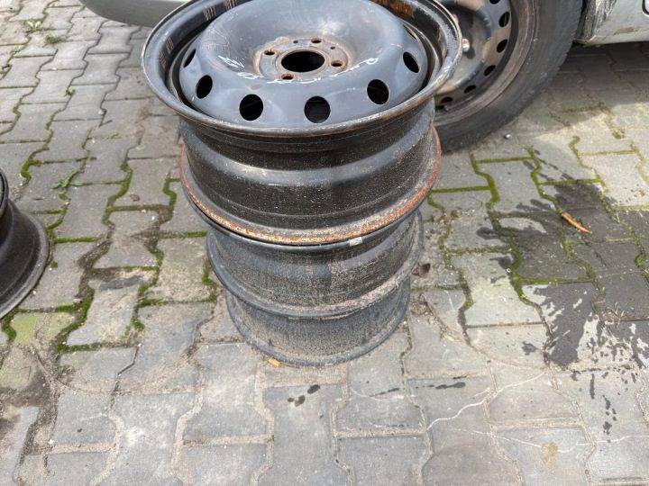 Штампованный диск Renault OE 6.5" x 15" 4x100, фото 2