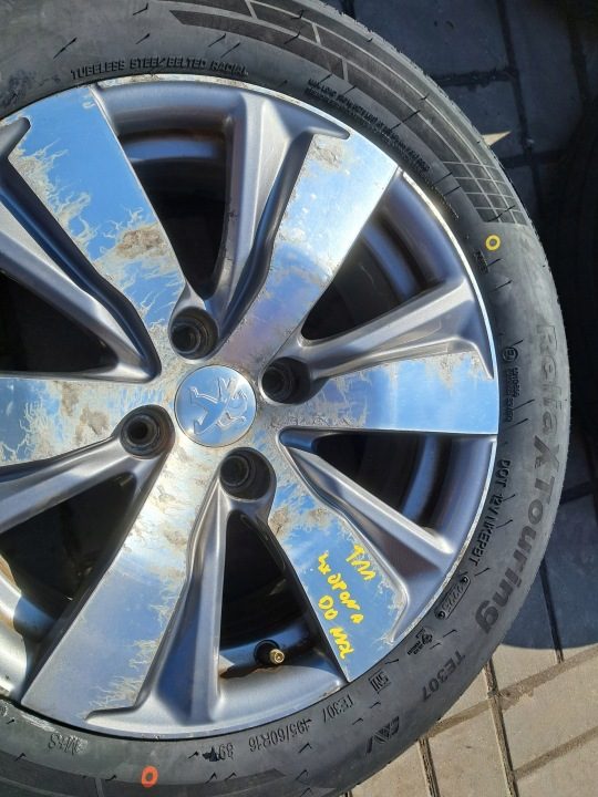Peugeot 2008 I ЛИТЫЕ ДИСКИ 16" Колеса лето 195/60R16 9678398177 25 г., фото 3