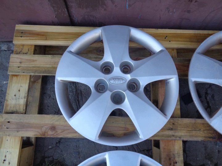 Колпаки Dekle оригинальные комплект 4 шт. 15" 15 KIA Ceed 1 I 52960-1H000, фото 4