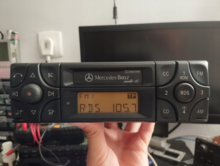 Автомагнитола Mercedes-Benz (оригинальная OE) BECKER BE 3100 1-DIN, фото 1