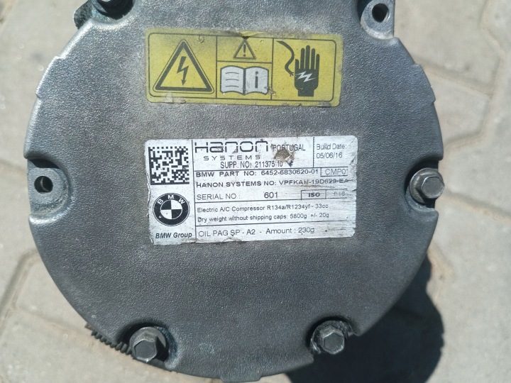 BMW i3 I01 Гибрид REX компрессор кондиционера 6830620, фото 4