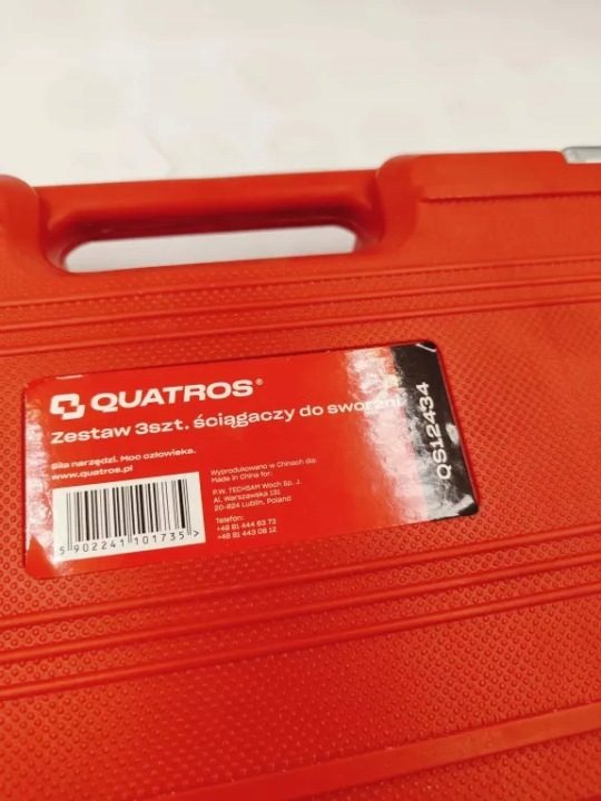QUATROS КОМПЛЕКТ 3 шт. ŚCIĄGACZY ДЛЯ SWORZNI 16 мм 22 мм 27 мм QS12434, фото 3