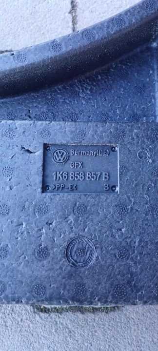 VW GOLF V VI ПЕНОПЛАСТ БАГАЖНИКА КОМПЛЕКТ 1K6858857B 1K6858858C, фото 5