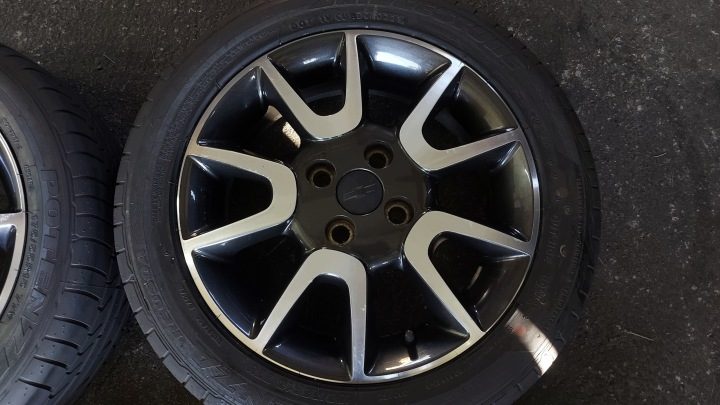 Колеса летние 15 Chevrolet Spark 4x100 ET45 5J шины 175/55/15 как новые, фото 6