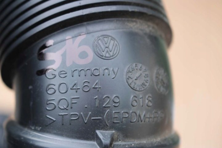 AUDI VW SEAT SKODA ŁAPAK ВОЗДУХОЗАБОРНИК РЕМНЯ 5QF129618 5QF 129 618 kierowni, фото 3