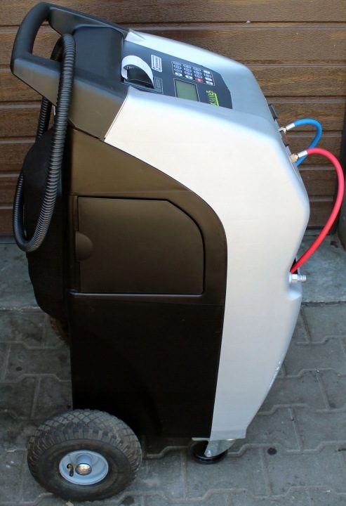 Станция кондиционера Ecotechnics автоматическая R134A 16 кг с дисплеем, фото 5