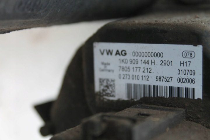 SKODA OCTAVIA II РЕСТАЙЛИНГ ГИДРОУСИЛИТЕЛЬ РУЛЕВАЯ РЕЙКА 1K0909144H, фото 4