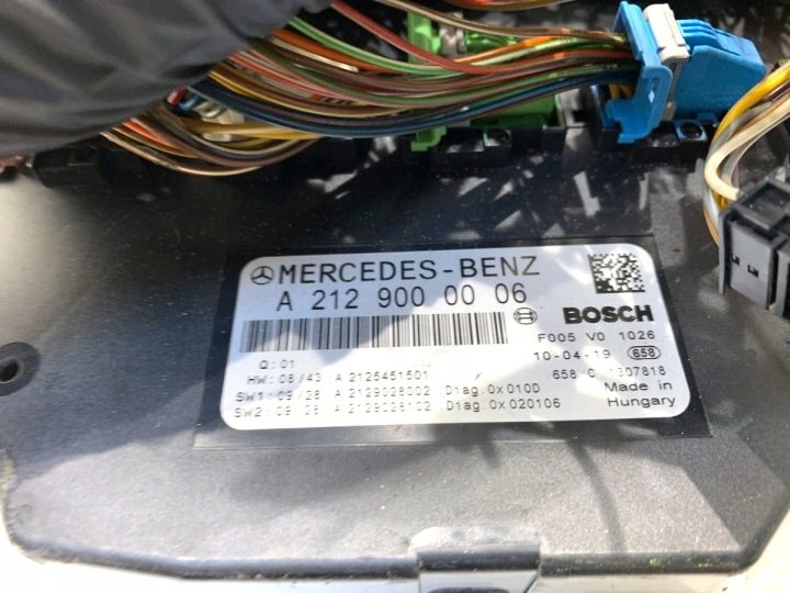 МОДУЛЬ BSI SAM MERCEDES W212 A2129000006 Седан 09-16 БЛОК УПРАВЛЕНИЯ, фото 4