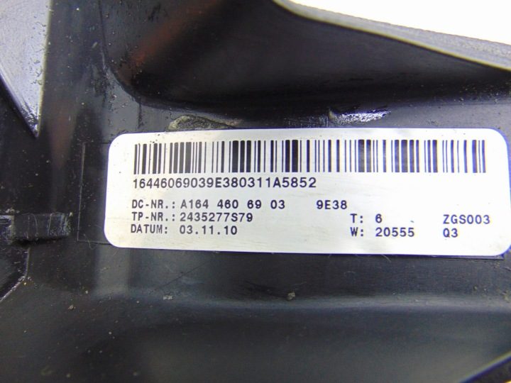 РУЛЬ КОЖА ЛЕПЕСТКА MERCEDES ML W164 РЕСТАЙЛИНГ GL X164 A1644606903, фото 9
