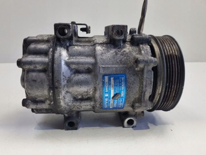 Компрессор Кондиционера FORD FOCUS MK2 VOLVO V50 2.0 TDCI D 3M5H-19D629-HE, фото 3