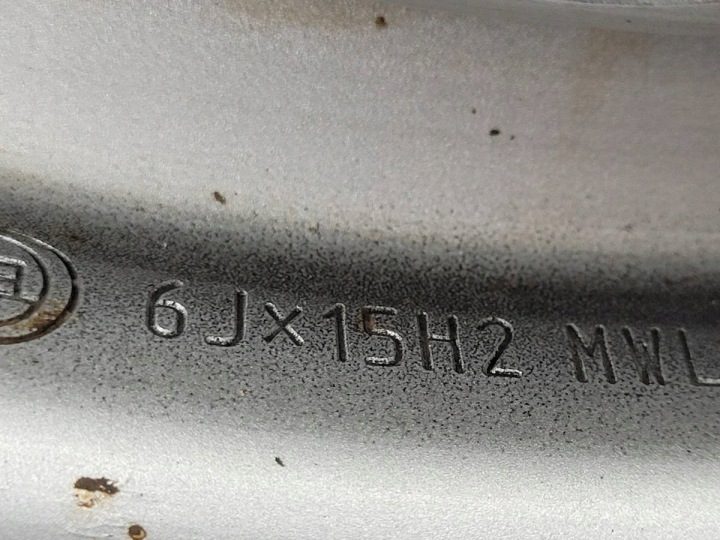 Штампованный диск Opel OE 6.0" x 15" 5x118 ET 68, фото 4
