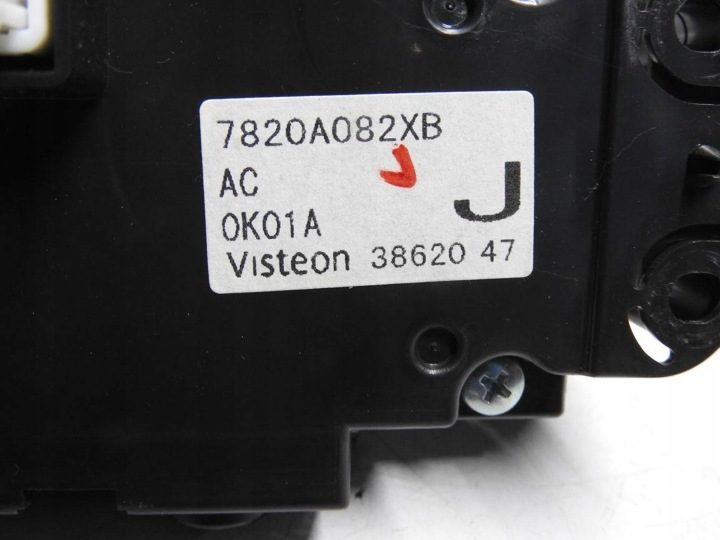 ПАНЕЛЬ УПРАВЛЕНИЯ КОНДИЦИОНЕРА ОТОПЛЕНИЯ MITSUBISHI OUTLANDER 7820A082XB, фото 6