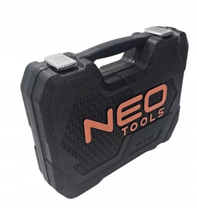 Комплект торцевых головок 1/2", 1/4", 110 шт., CR-V 10-066 NEO TOOLS, фото 5