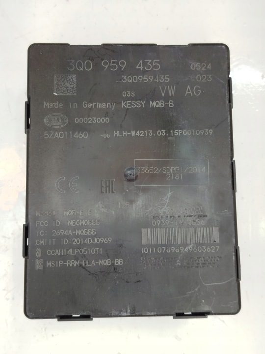 Модуль Kessy VW Passat B8 3Q0959435, фото 1