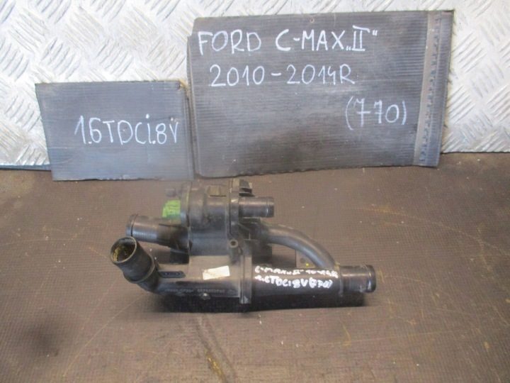 КОРПУС ТЕРМОСТАТА MK1 MK2 MK3 MK4 MK5 MK6 MK7 1.5 1.6 дизель TDCI HDI, фото 1
