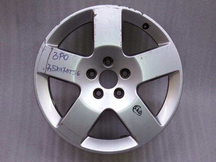 2× Литой диск Audi OE 7.5" x 17" 5x112 ET 56, фото 1