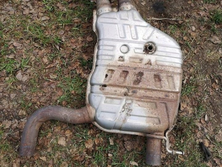 ГЛУШИТЕЛЬ В СБОРЕ VW TOUAREG I 7L6 БЕНЗИН 7L6253611N, фото 7