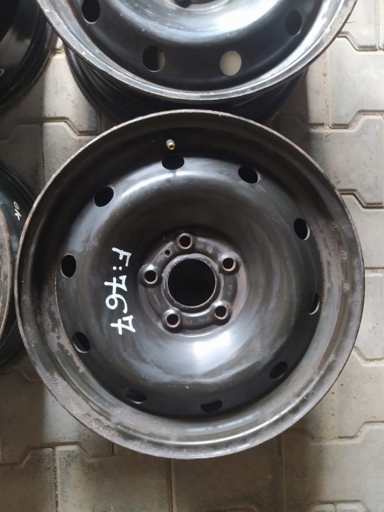 4× Штампованный диск Renault OE Renault Laguna Latitude 7.0" x 16" 5x114.3 ET 47, фото 2