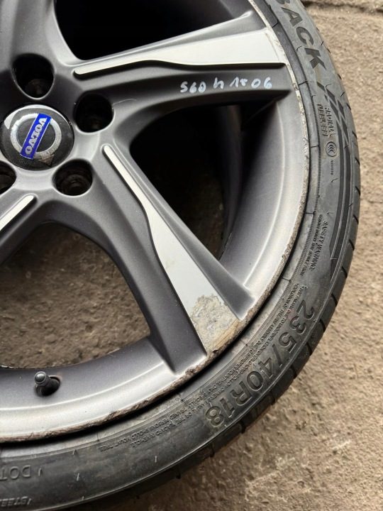 КОЛЕСА ЛИТЫЕ ДИСКИ VOLVO 235/40 R18 31362188 5x108 ET 55, фото 10