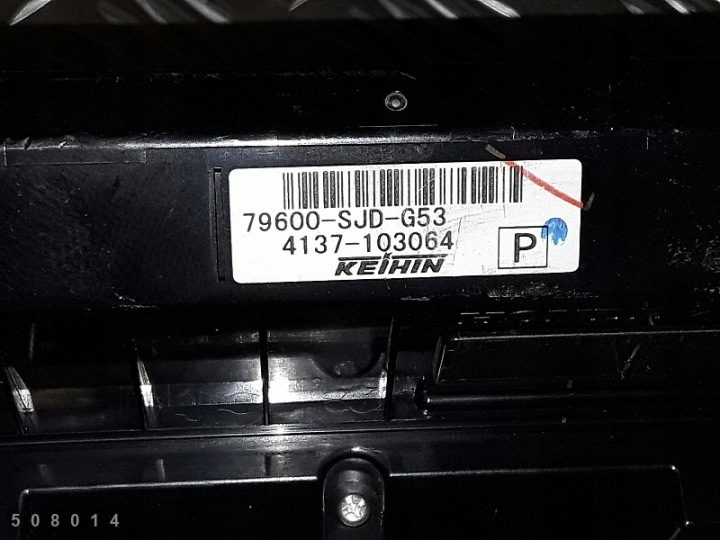 2006 Honda FR-V Модуль управления кондиционером 79600sjdg53 79620sjdg520m1, фото 5
