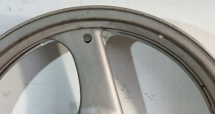 Диск передний 17"x3,00" Suzuki GSF 400 BANDIT 1991-1997r, фото 10