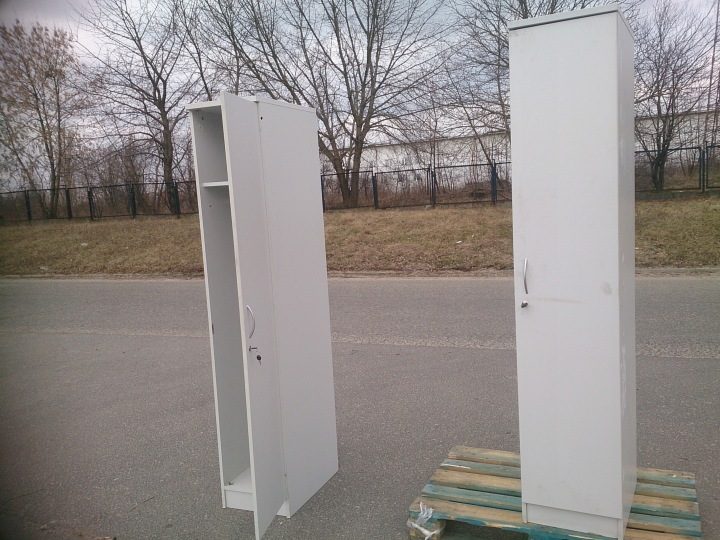 Шкаф РАБОЧИЙ для одежды DREKO jednodrzwiowa 203 см x 32 см, фото 3