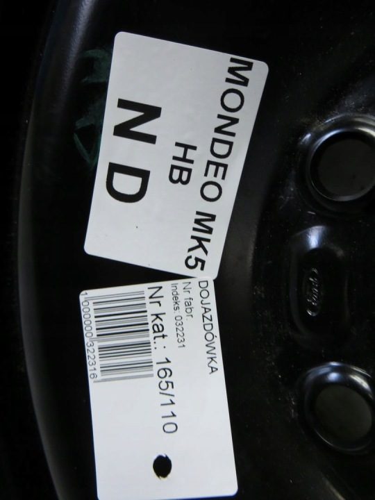 FORD MONDEO MK5 ДОКАТКА 5X108 4X16 ET25, фото 11
