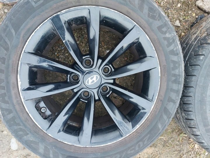 HYUNDAI I40 КОЛЕСА 7Jx16 ЛИТЫЕ ДИСКИ С ШИНАМИ, фото 4