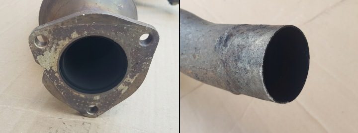 КАТАЛИЗАТОР ЛЕВЫЙ /- AUDI A6 C6 - 2.4 - 2.8 - 3.2 / - ОРИГИНАЛ - ОТЛИЧНОЕ СОСТОЯНИЕ, фото 9