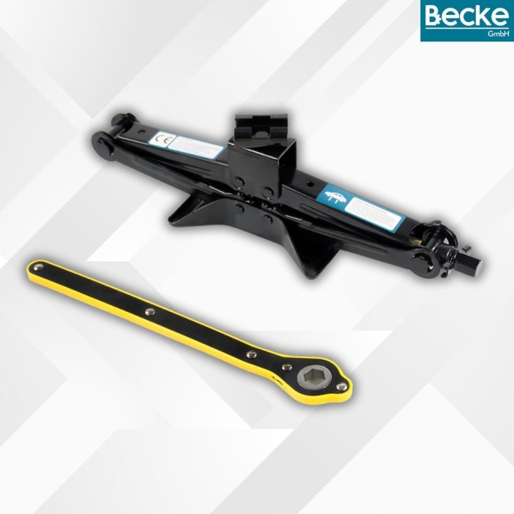 Домкрат ромбический Becke 1500 кг 10-40 мм, фото 14