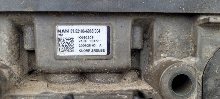Модулятор тормозной задний EBS MAN TGS TGX Euro-6 81.52106.6068, фото 4