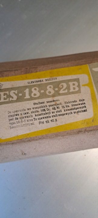 Elektroda ES18 8 2B 2,5x250mm elektrody для стали kwasoodpornych 1 кг 88 шт., фото 2