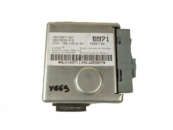 FIAT PUNTO II 2 БЛОК УПРАВЛЕНИЯ ЭУР 26076971 027 26078330 013 09381199, фото 1