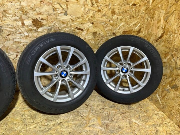 КОЛЕСА ДИСКИ ШИНЫ BMW 3 F30 F31 205/60 R16 ЗИМА 6796236 ОРИГИНАЛ, фото 5
