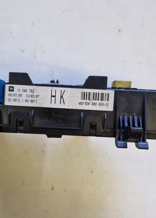 Блок предохранителей модуль BSI OE 13206762 Opel Astra H, фото 2