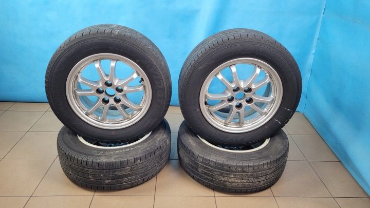 TOYOTA COROLLA ДИСКИ ЛИТЫЕ ДИСКИ ШИНЫ 15x6.5J 195/65 R15 91S, фото 4