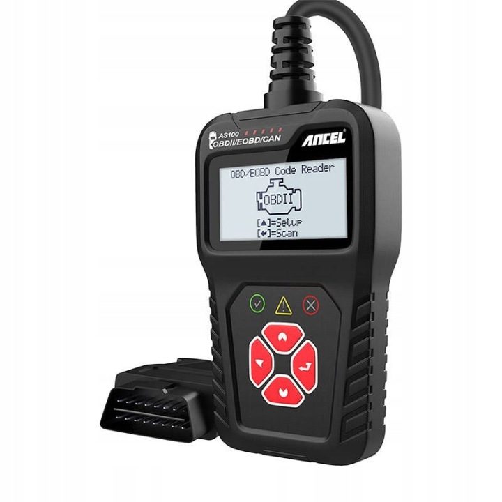 Ancel AS100 AC100 сканер тестер диагностический автомобильный OBD2 Eobd LCD, фото 3